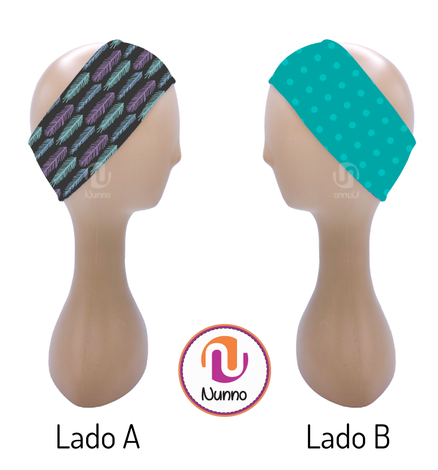 Plumas / Dots Turquesa